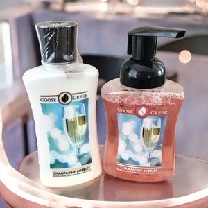 🆕Champagne Bubbles Body Lotion and Foaming Hand Soap